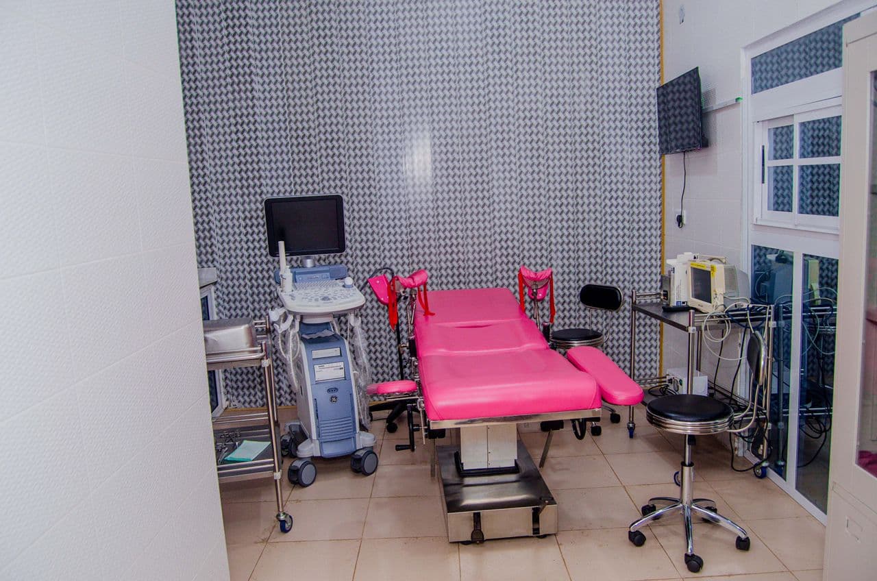 Doctor consulting with patient at Fertility Center