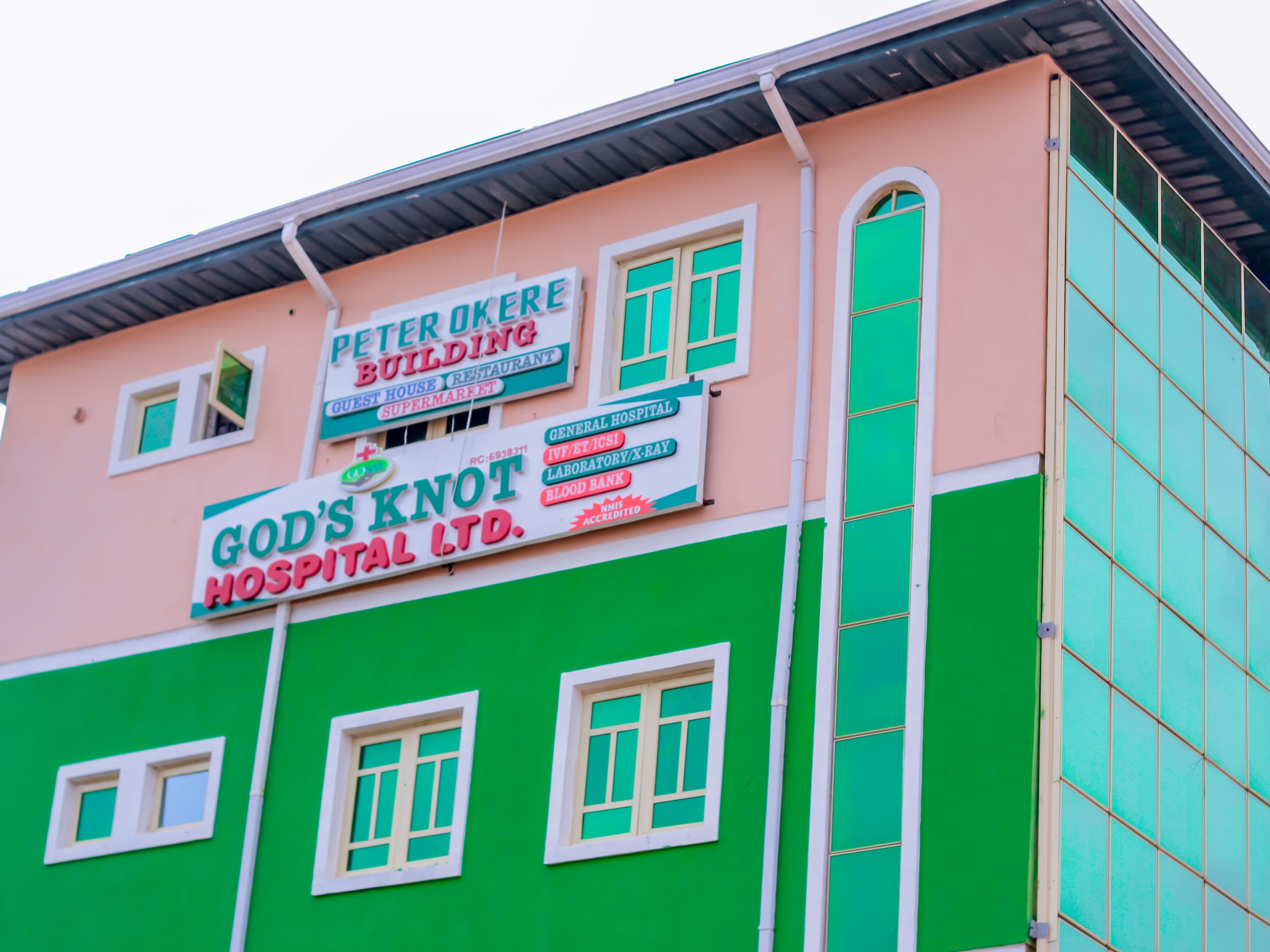 Hospital main building